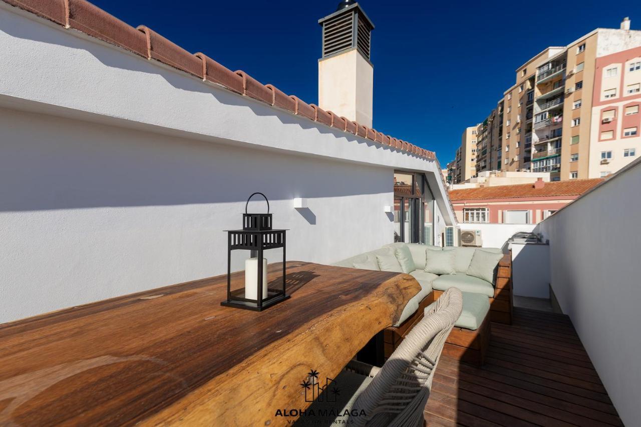 马拉加Luxury Duplex With Pool And Padel Court In Town公寓 外观 照片